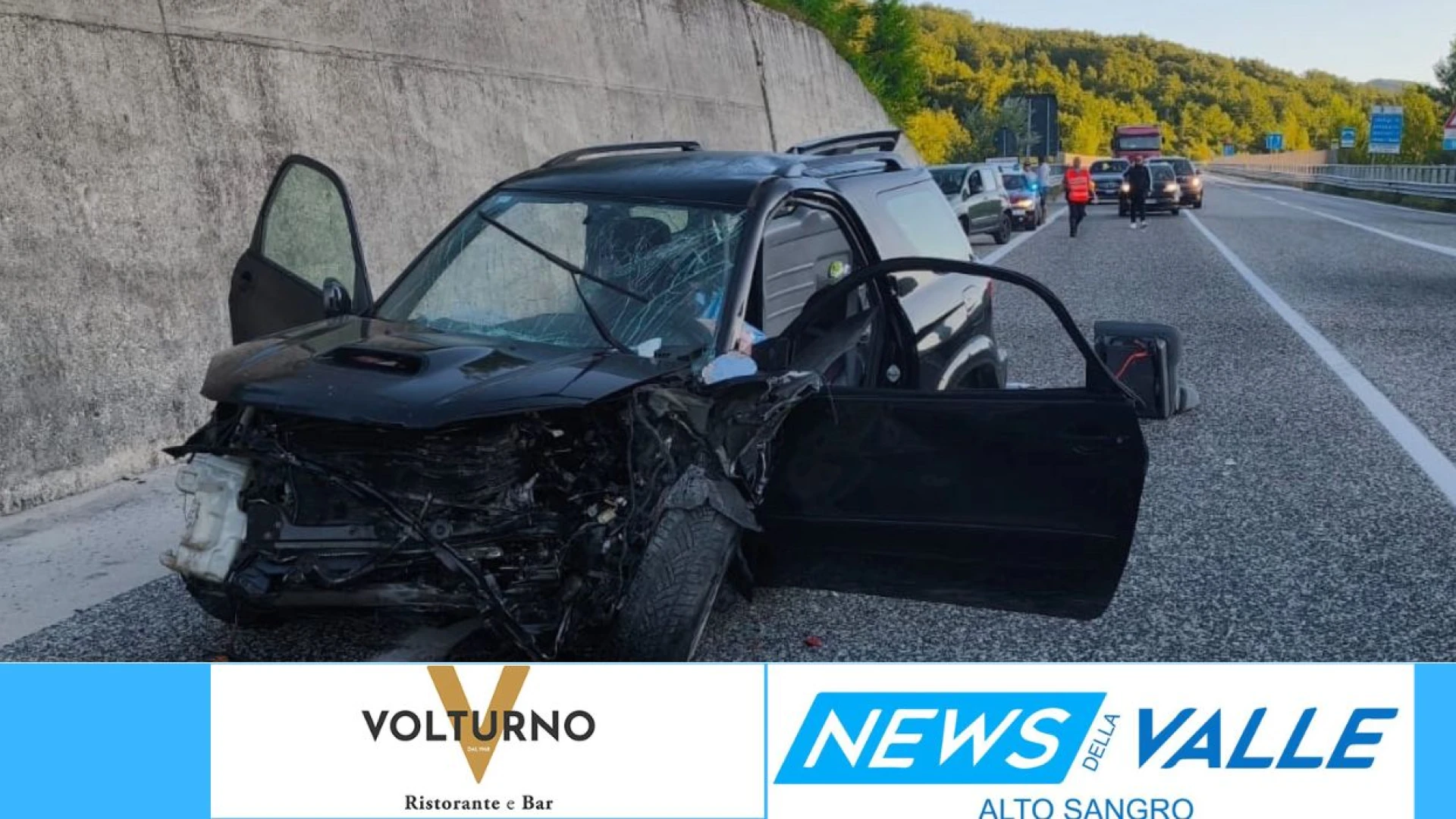 Statale 17: incidente questa mattina nei pressi di Forli del Sannio. Coinvolti due mezzi. Intervento dei Vigili del Fuoco di Isernia.